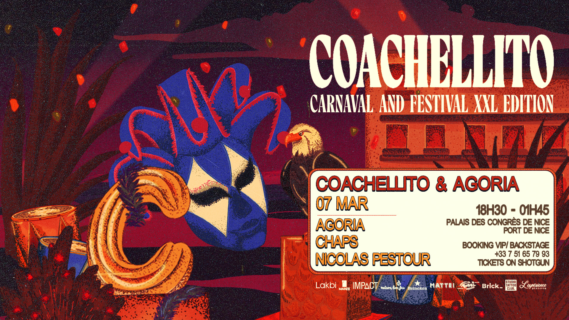 Agoria & Coachellito / Carnaval Edition - Palais Des Congres