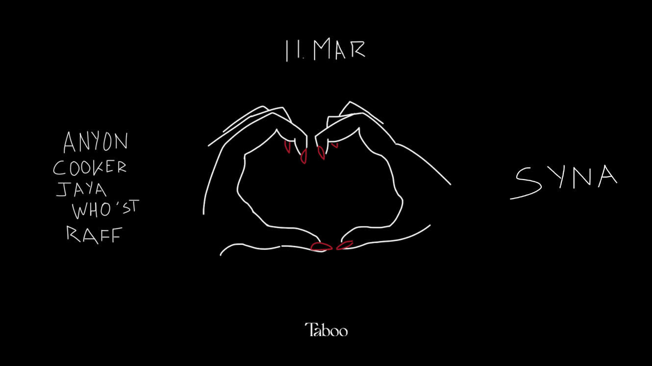 Syna At Taboo - 11 Mar