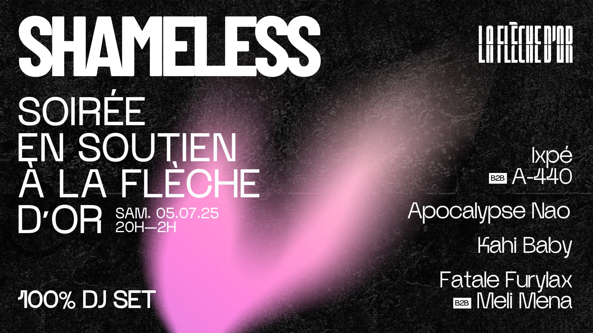 Shameless - En Soutien À La Flèche D'or !