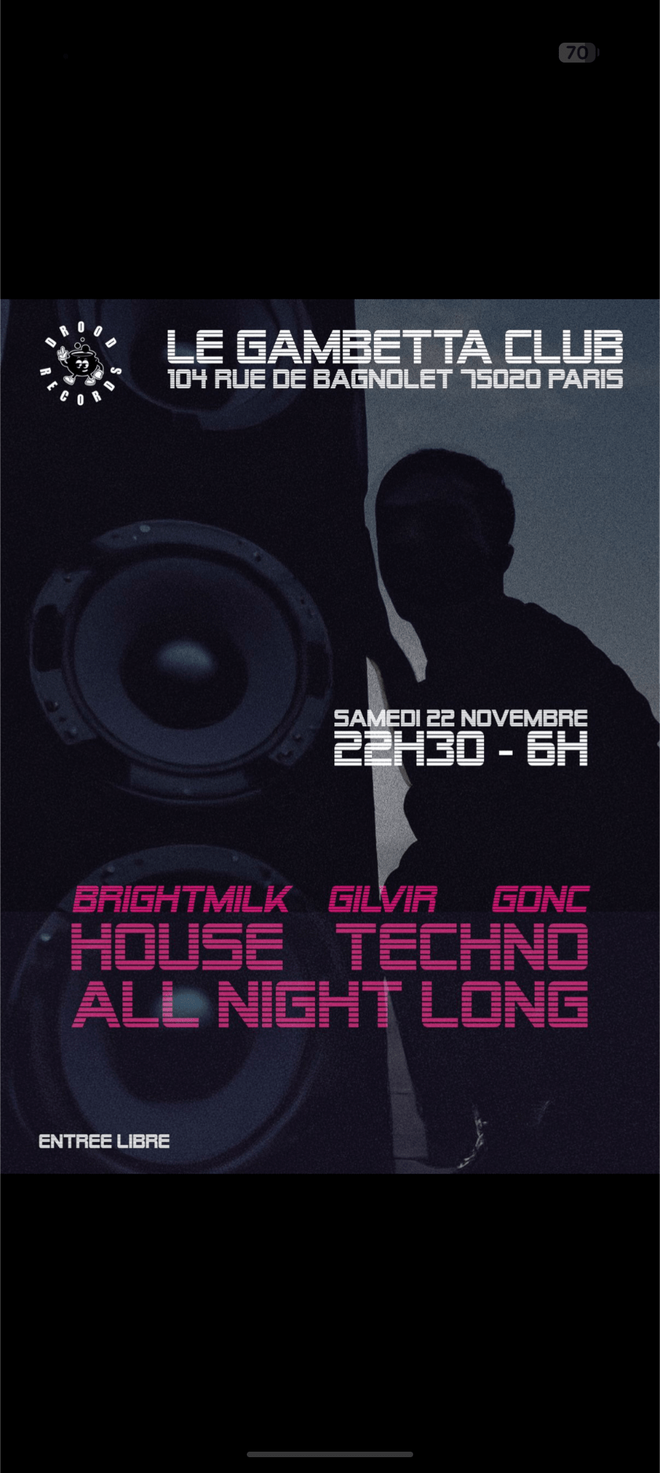 House N Tech In Gambetta Club