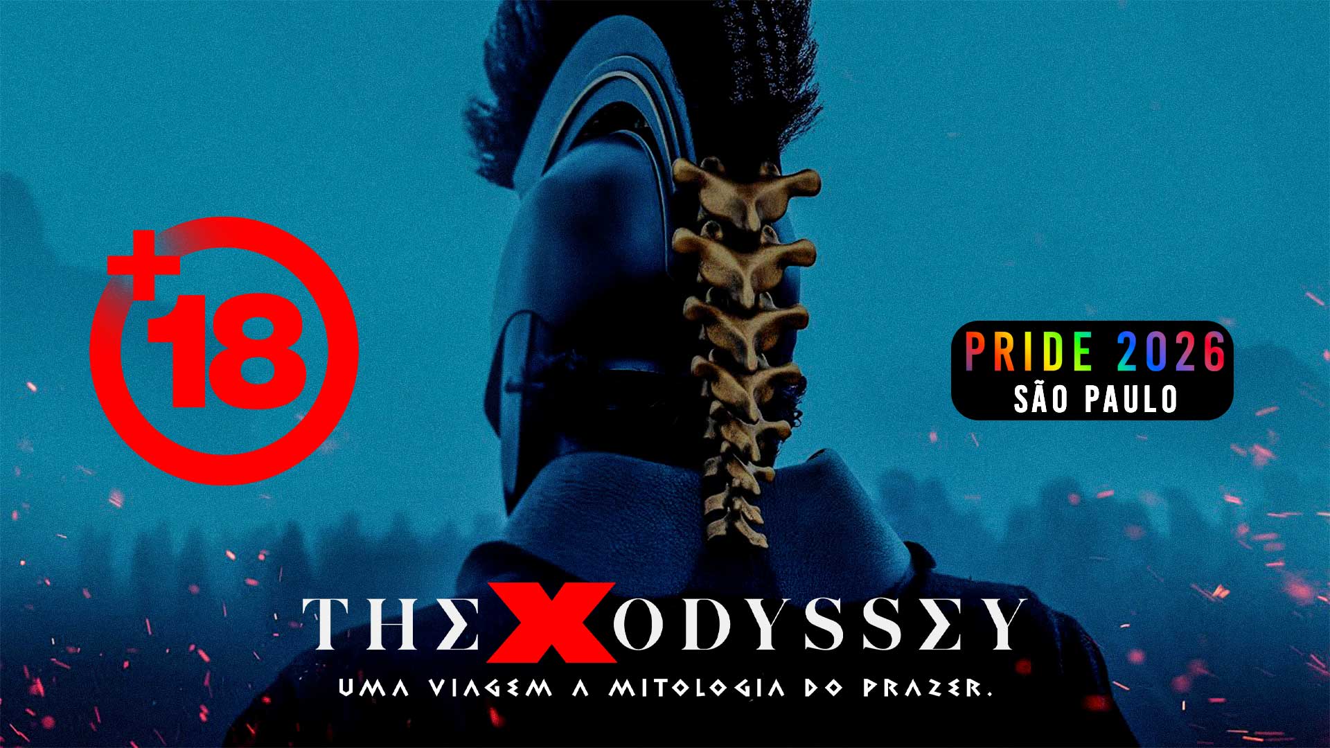 Festa +18 - The X Odyssey - Pride 2026