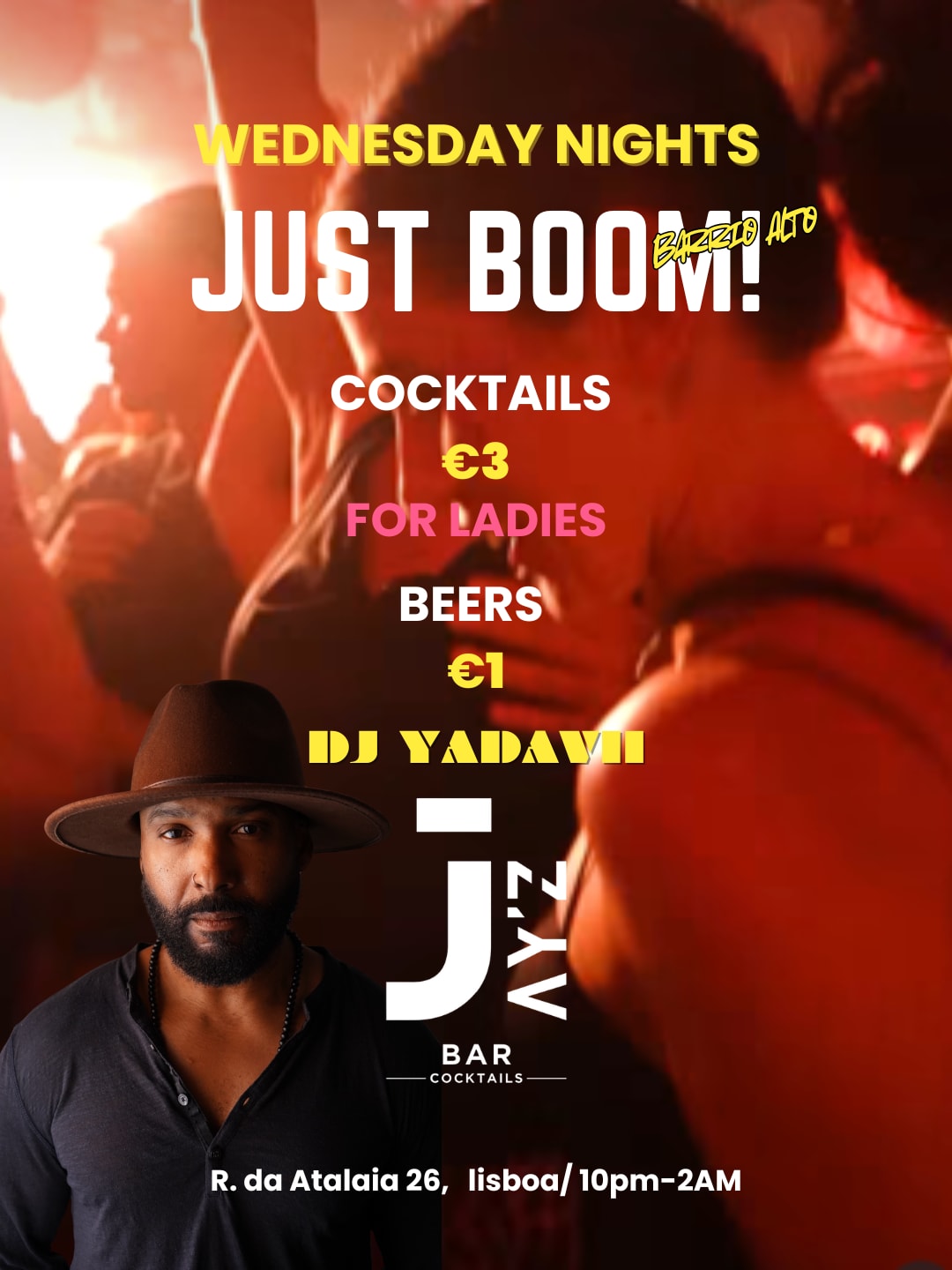 Just Boom!  -3 Euro Cocktails For Ladies