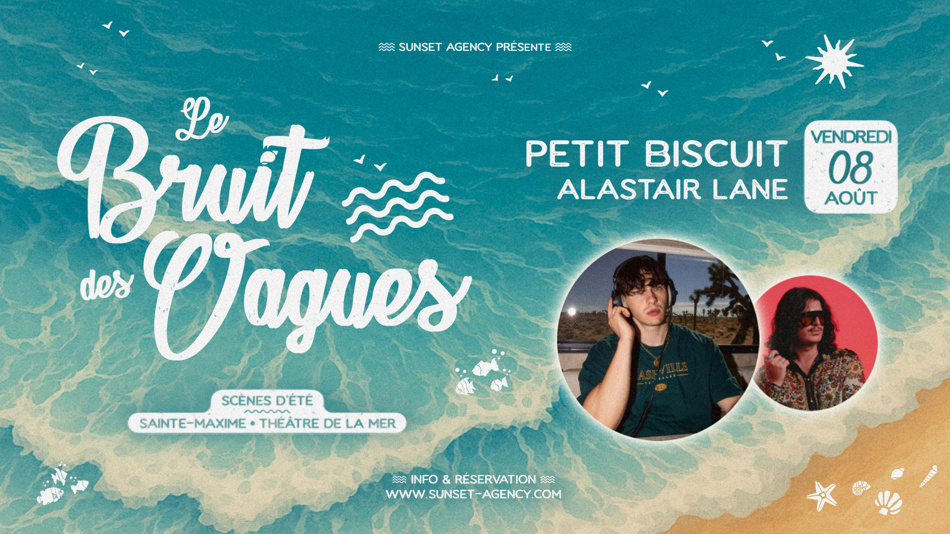 Concert Petit Biscuit - Sainte Maxime