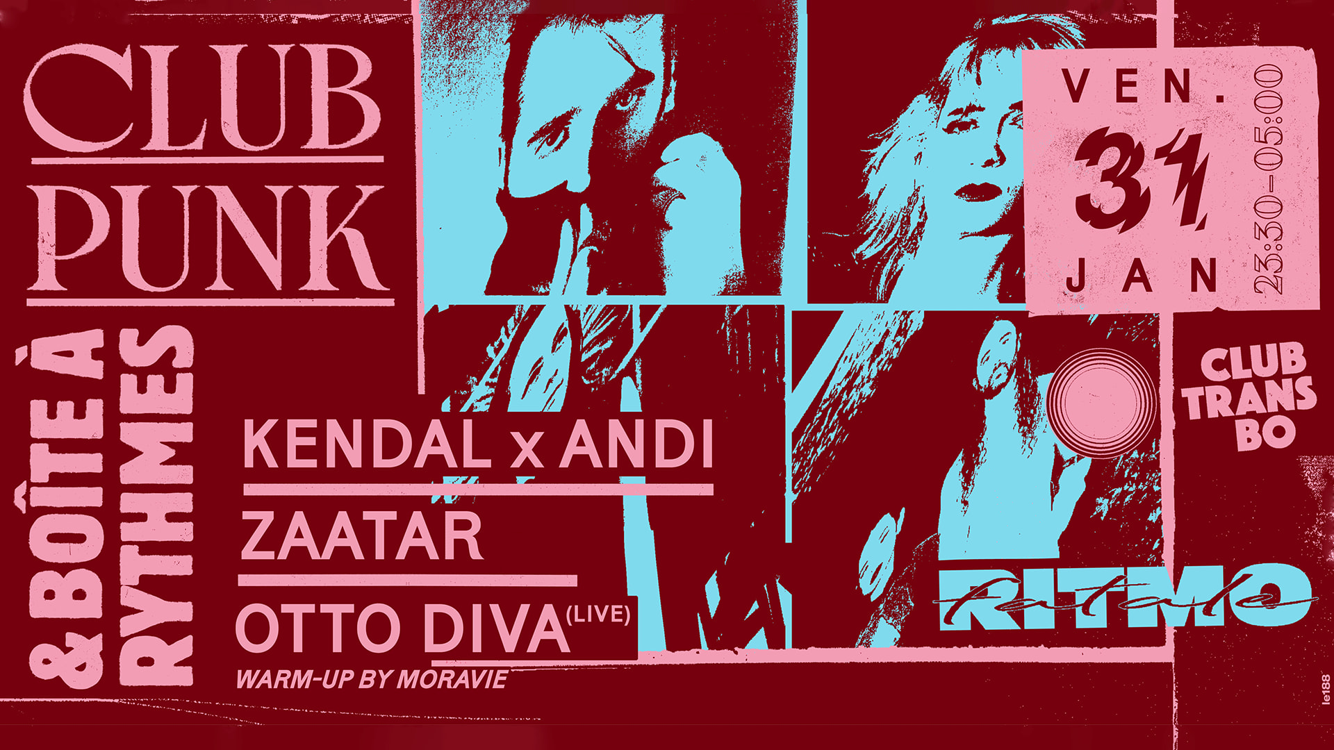 Club Punk & Boîte À Rythmes X Ritmo Fatale : Label Night