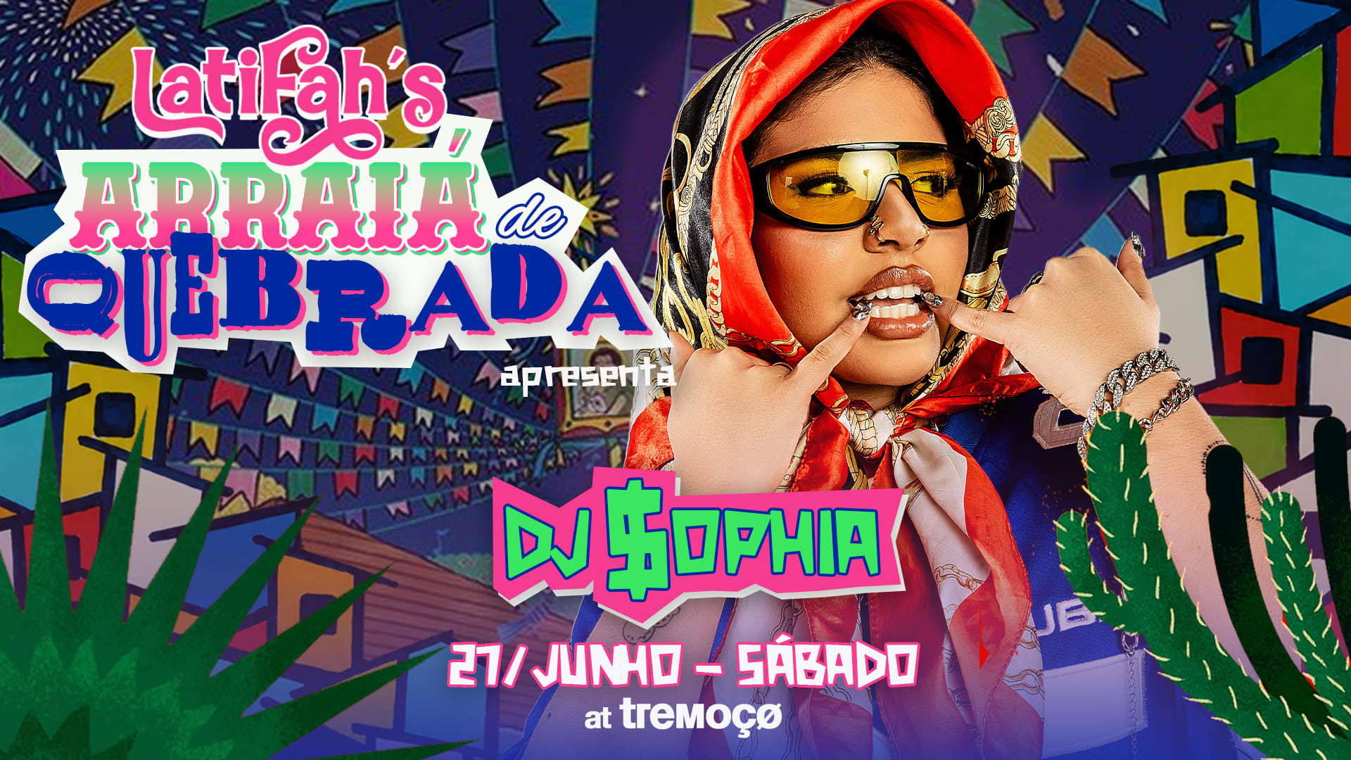 Arraiá De Quebrada - Dj Sophia