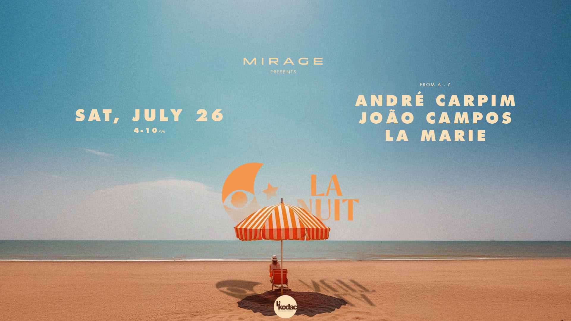 La Nuit X Mirage At L'kodac - 2nd Edition