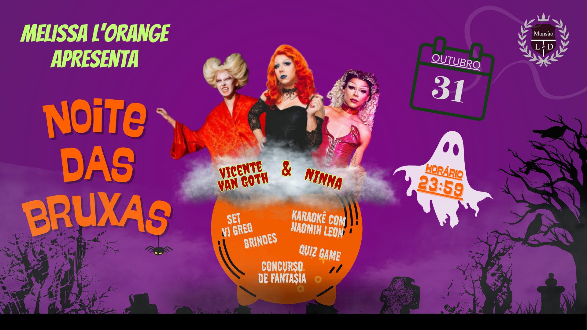 Noite Das Bruxas Com Melissa L'orange