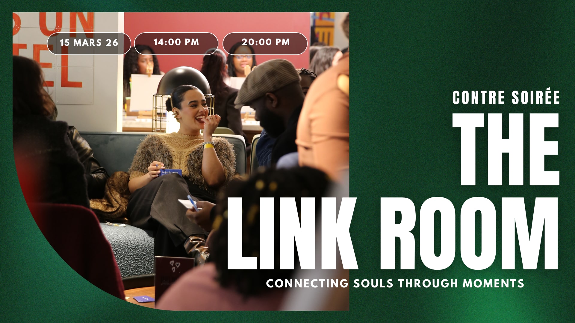 The Link Room - Contre Soirée - Dimanche 15 Mars