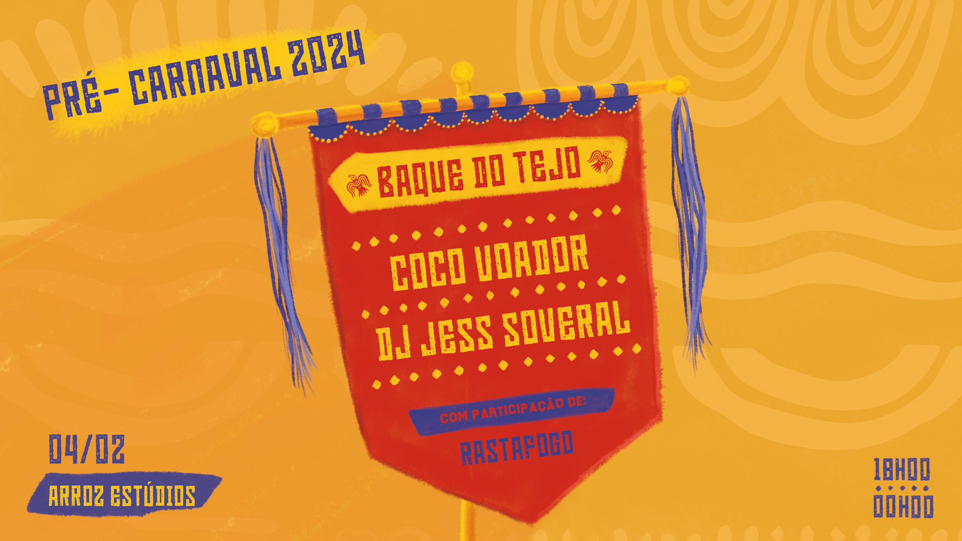 Pré-Carnaval Baque Do Tejo 2024