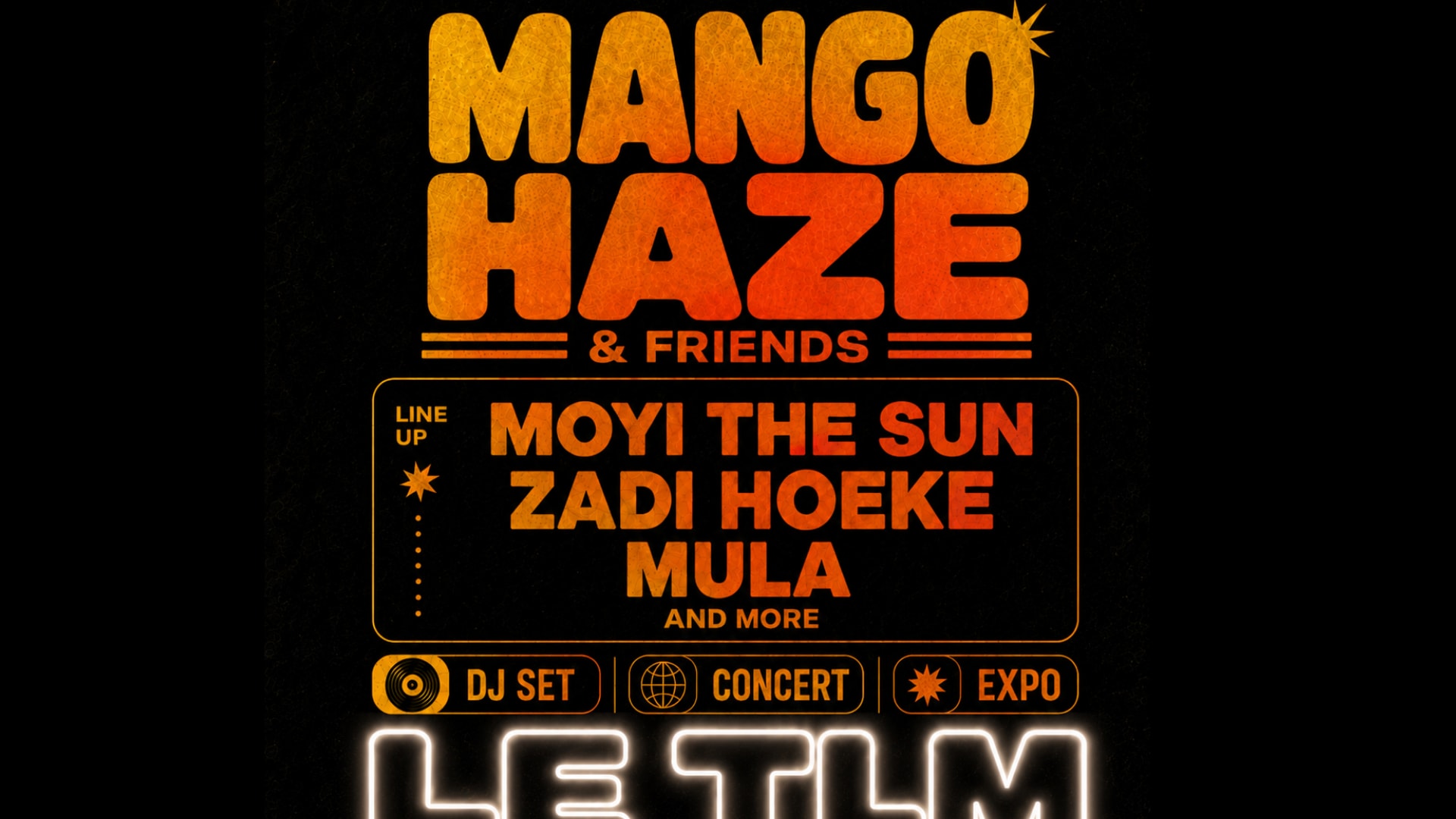 Zadi Hoeke + Moyi The Sun + Mangøhaze + Mula - Concerts & Dj