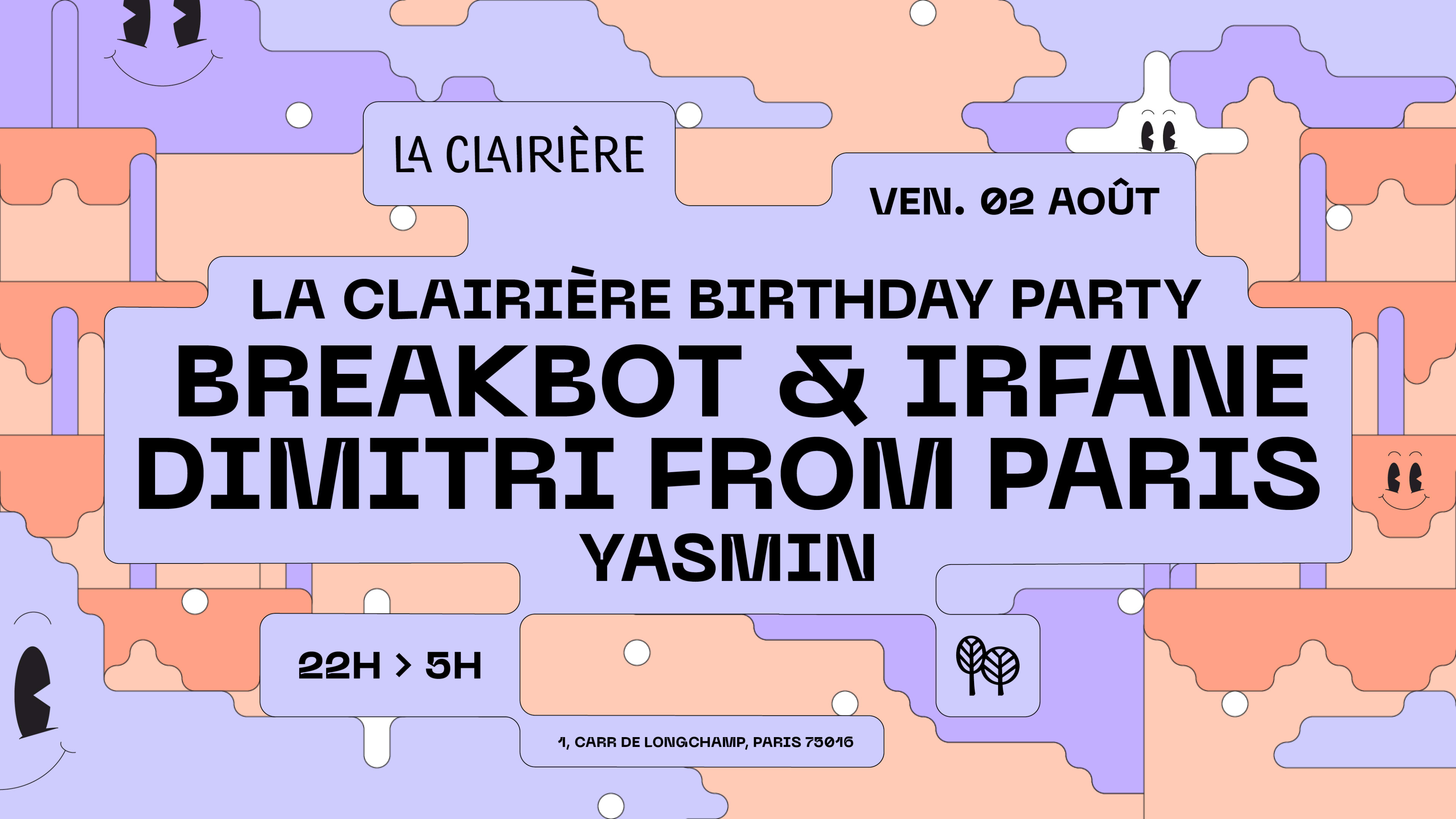 La Clairière Birthday Party : Breakbot & Irfane