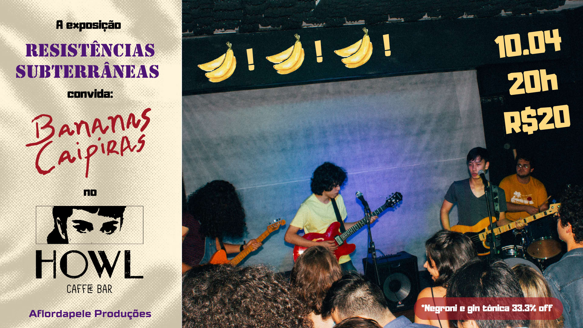 Bananas Caipiras Na Howl Bsb