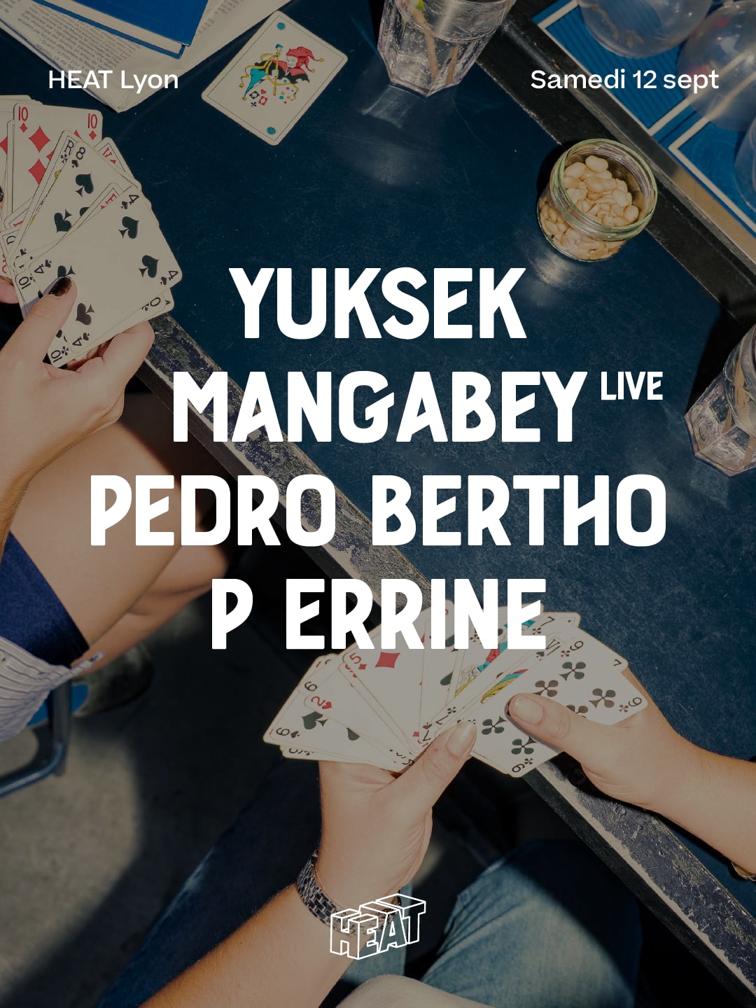 La Place Bleue : Yuksek, Mangabey (Live), Pedro Bertho...
