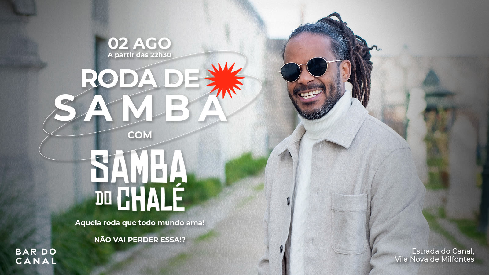 Samba Do Chalé No Bar Do Canal