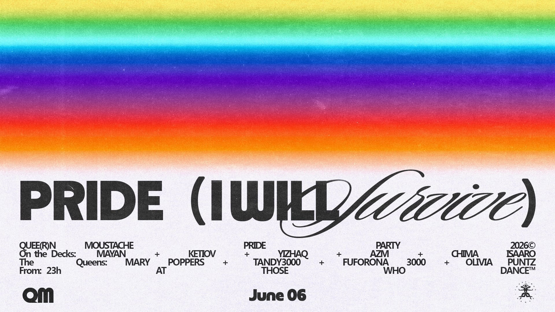 Quee(R)N Moustache: Pride (I Will Survive)
