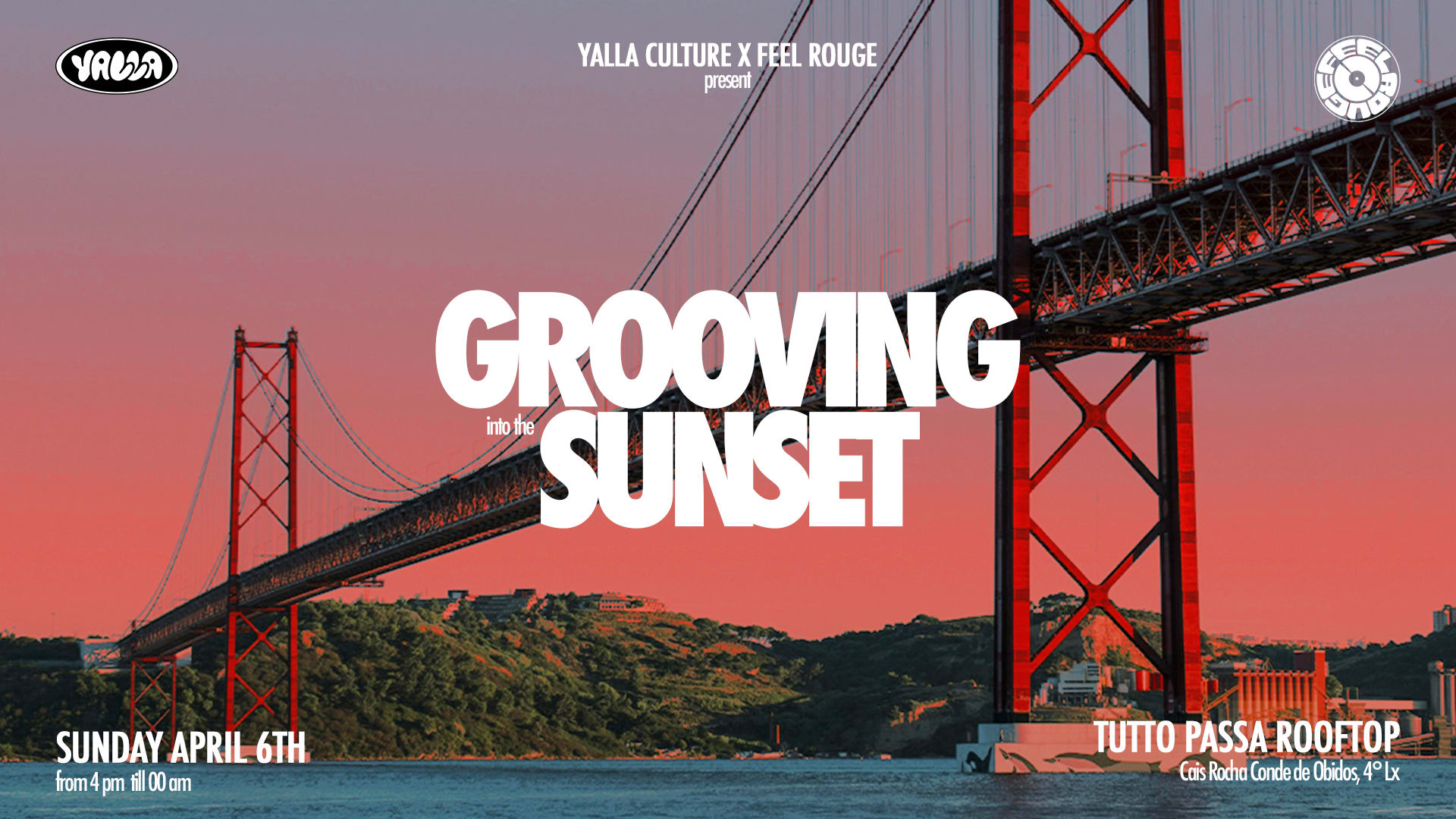 Grooving Into The Sunset - Yalla Culture X Feel Rouge