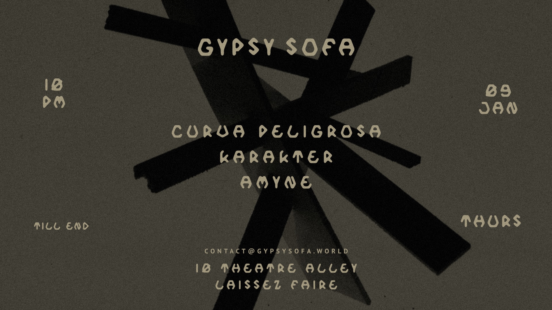 Gypsy Sofa: January 9