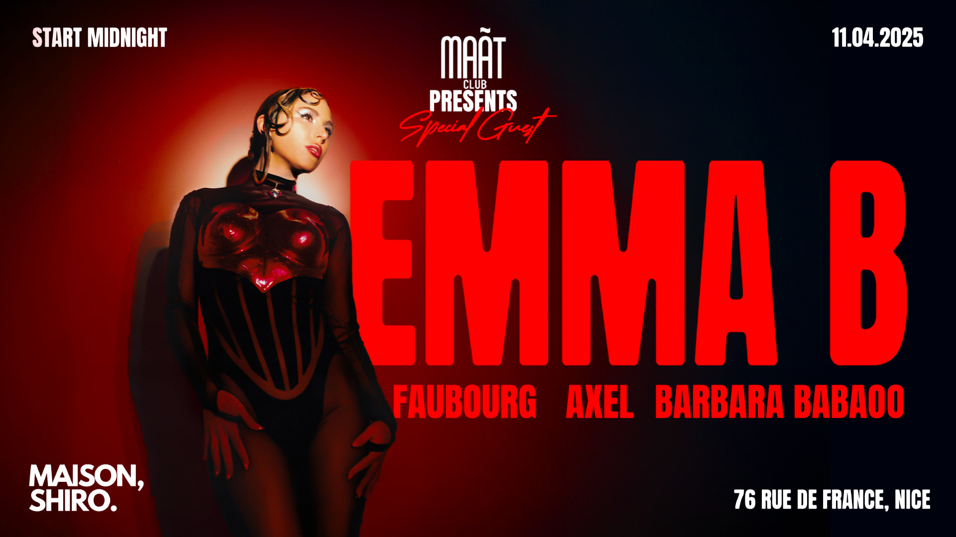Maãt Club X Emma B