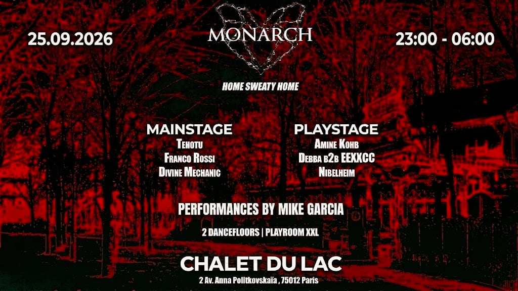 Monarch | Home Sweaty Home | 25.09.2026