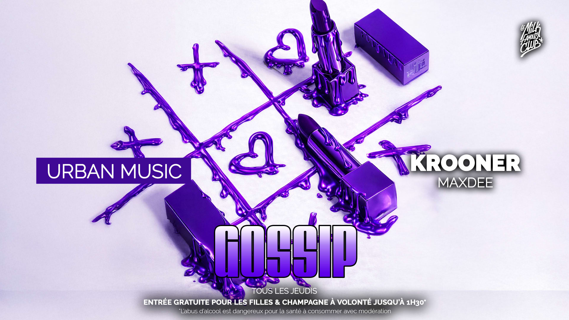 Jeu 08 Janv - Gossip W/ Krooner