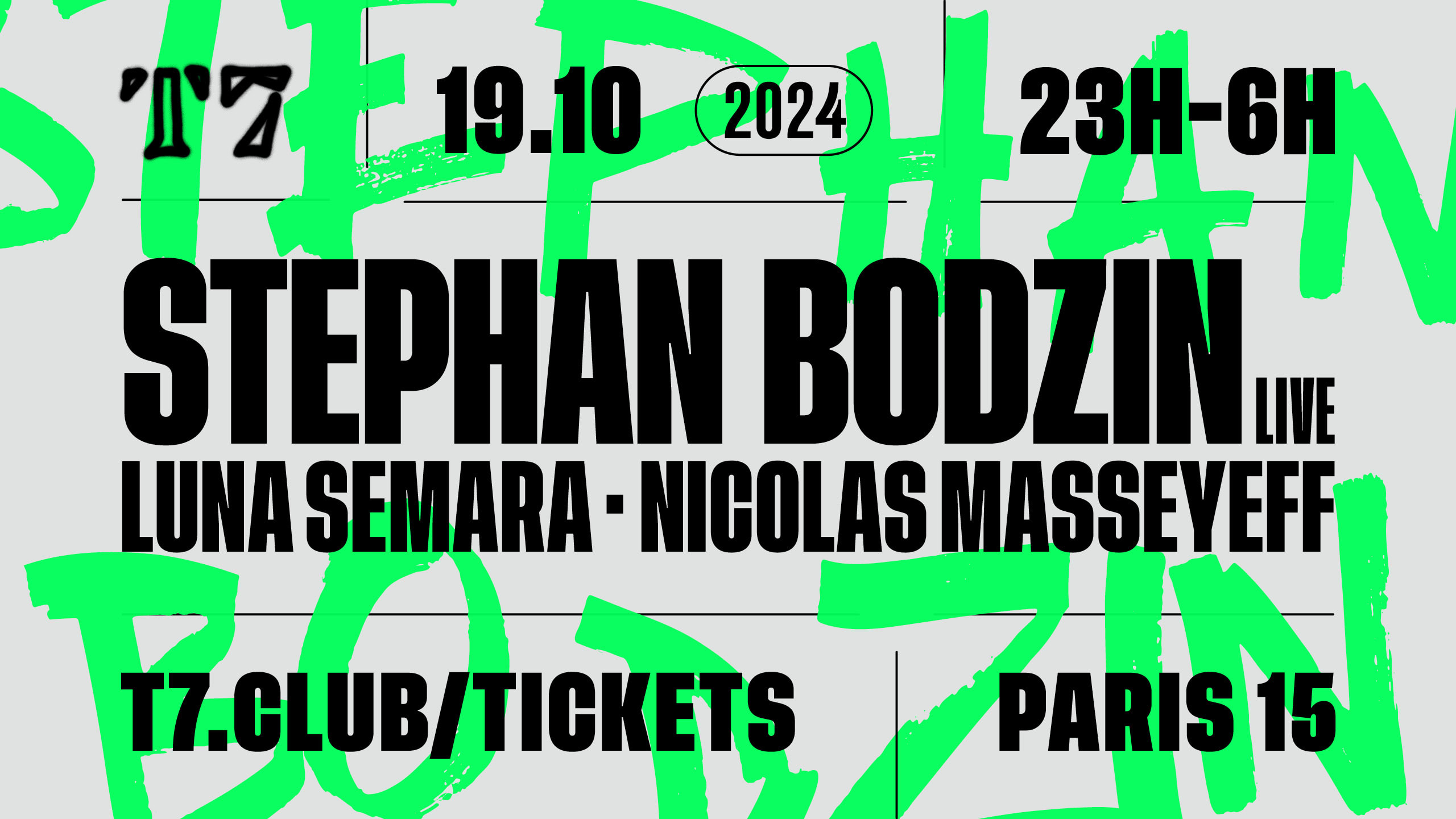 T7 : Stephan Bodzin (Live)