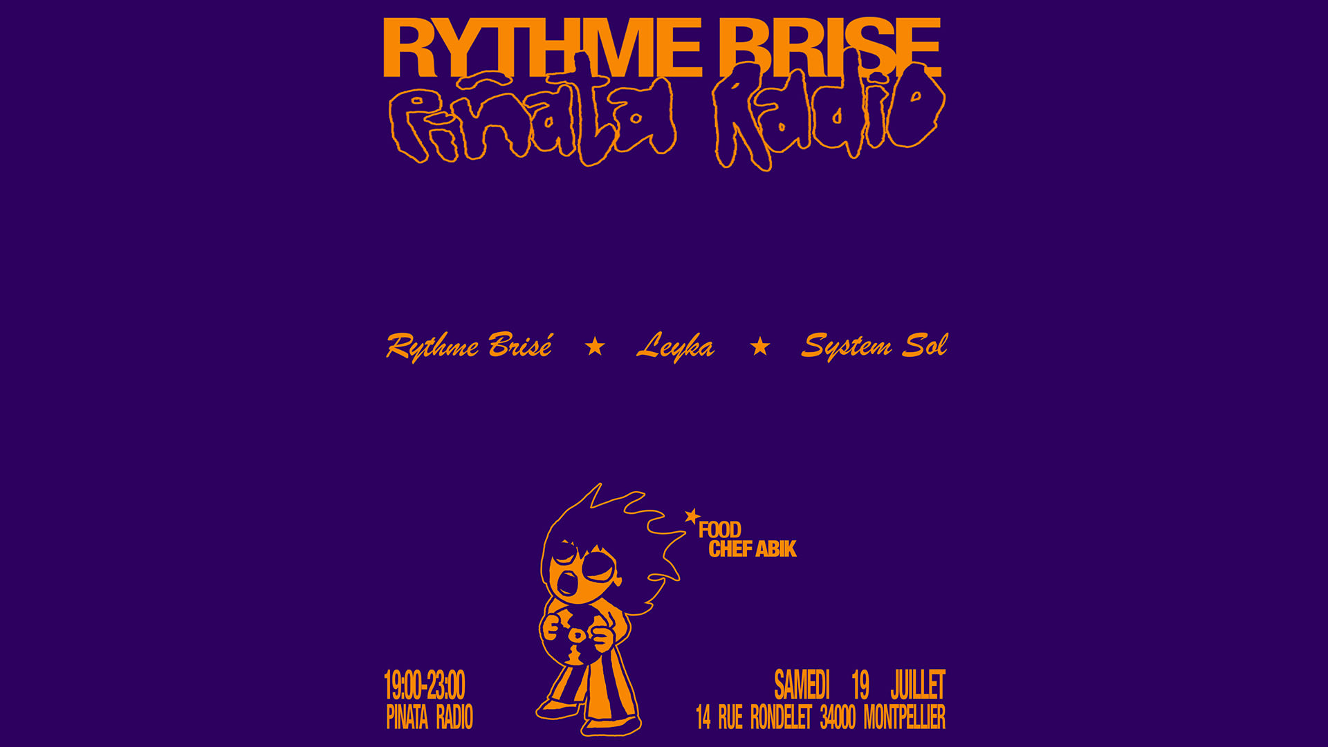 Rythme Brisé: Piñata Radio Takeover