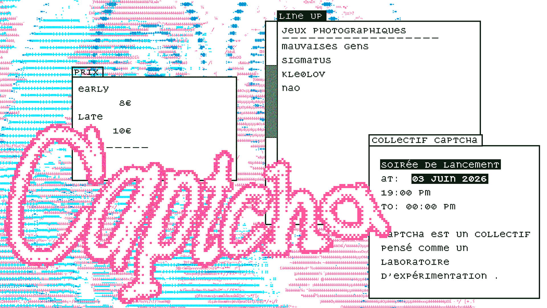 Captcha - Soirée De Lancement