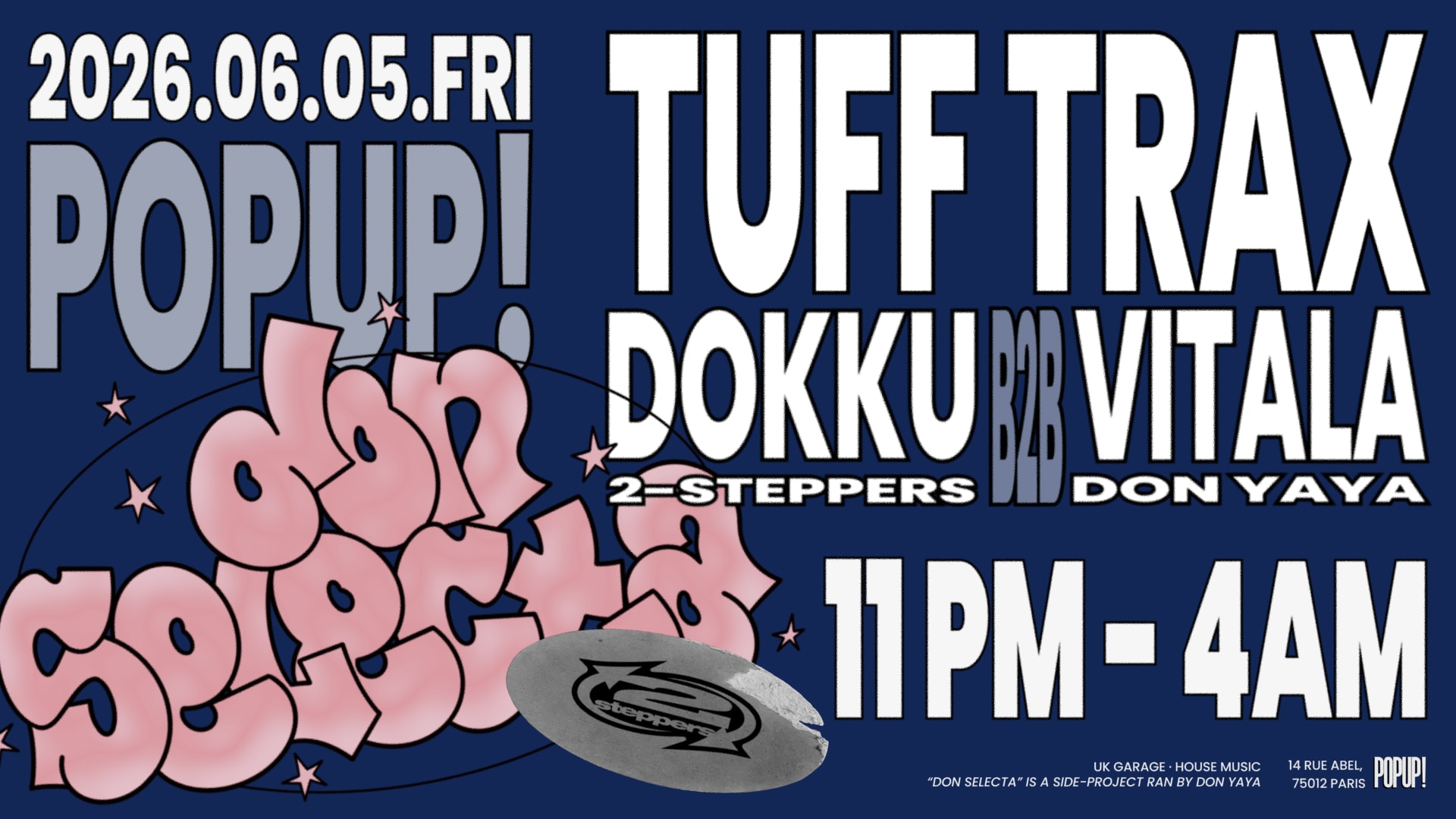 Don Selecta #2 (+ 2-Steppers) - Tuff Trax, Dokku, Vitala