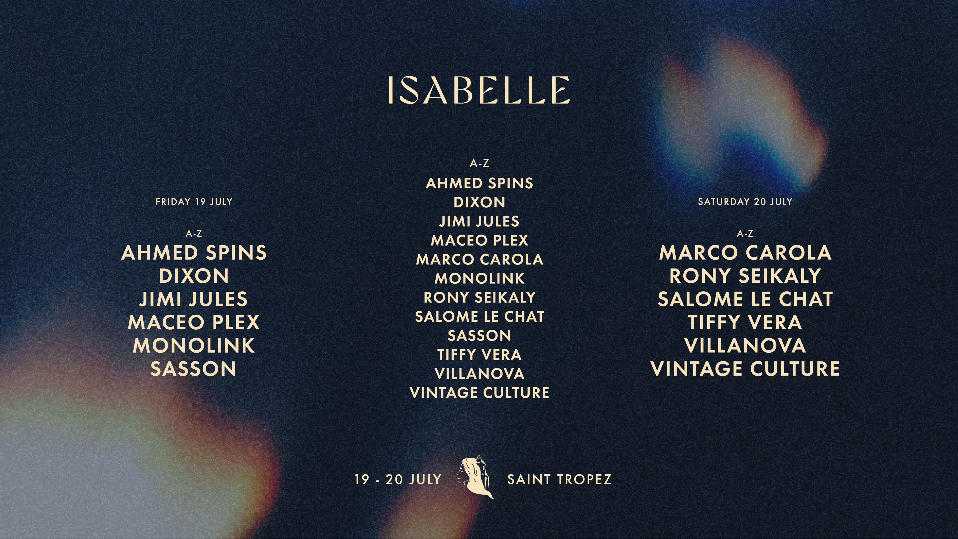 Isabelle - Saint Tropez I 19 & 20 Juillet 2024
