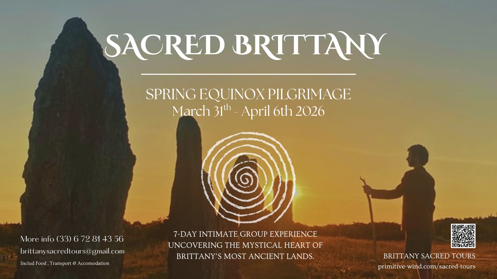 Sacred Brittany Tour " Spring Equinox Pilgrimage 2026 "