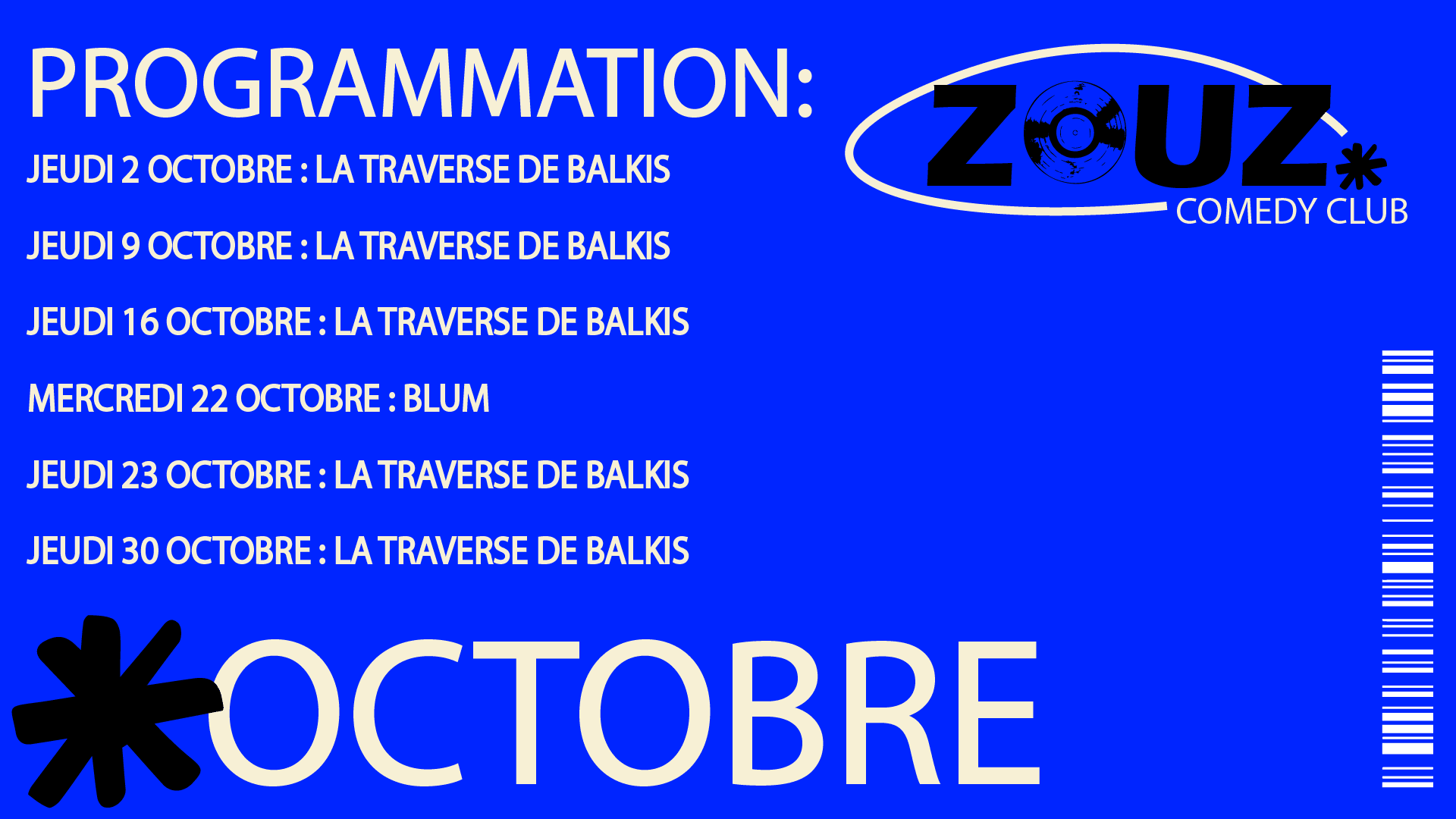 Zouz Comedy Club X La Traverse De Balkis 19