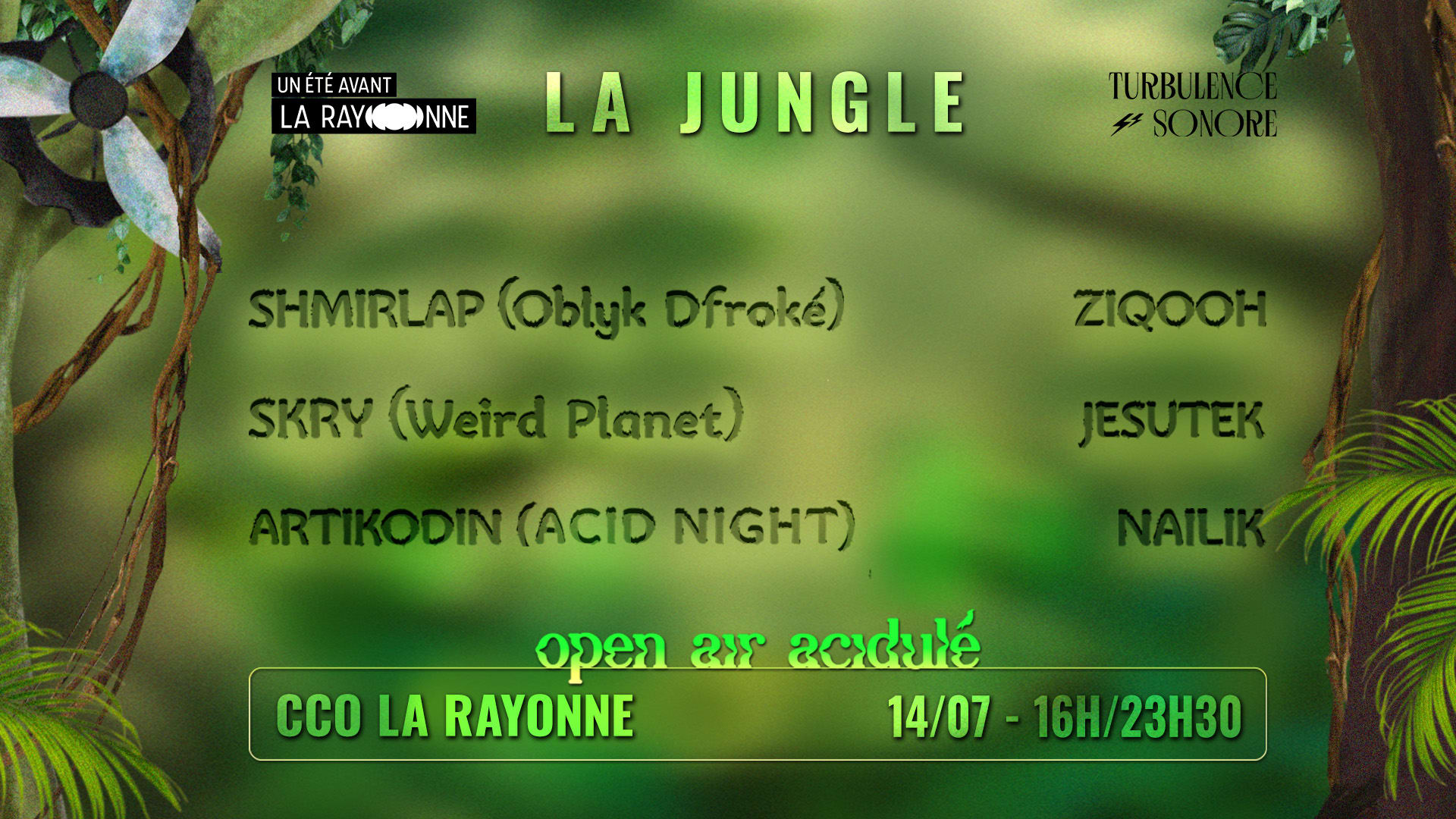 Ts - La Jungle ( Open Air Acidulé )