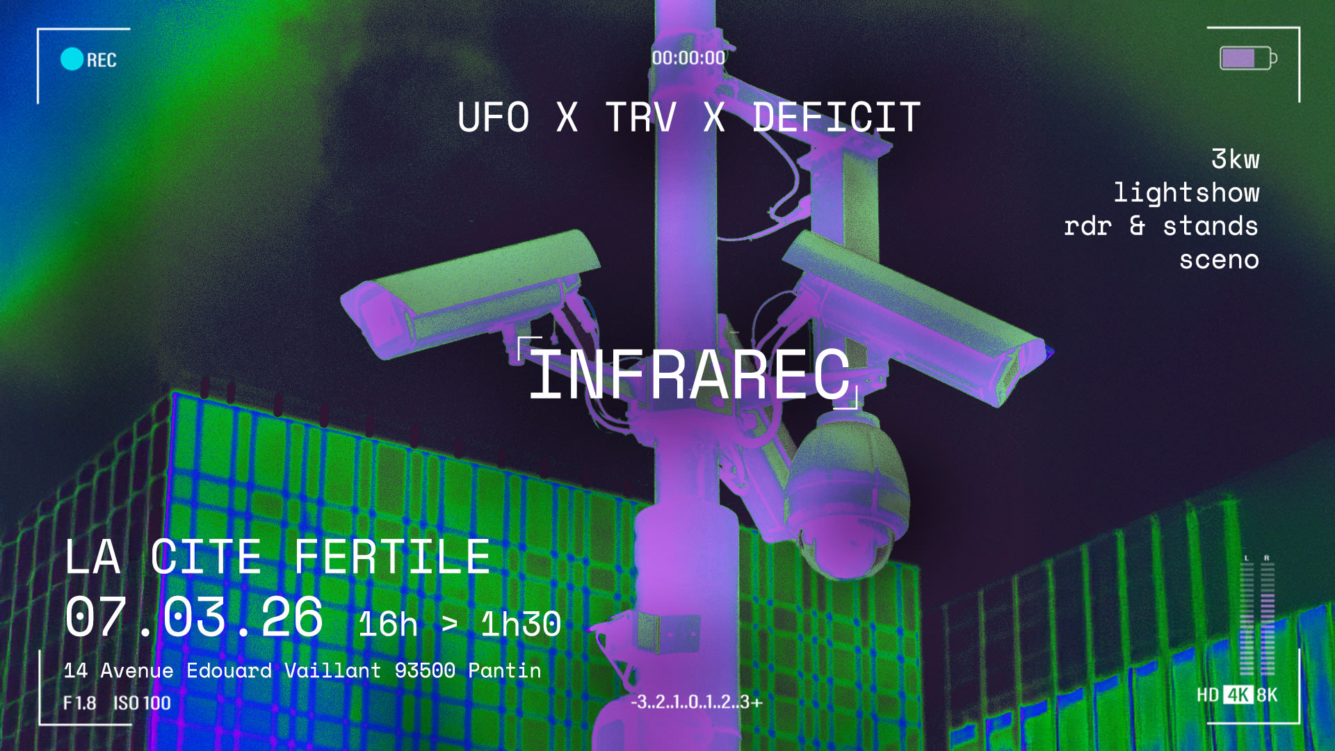 Infrarec: La Cite Fertile X Ufo X Trv X Deficit