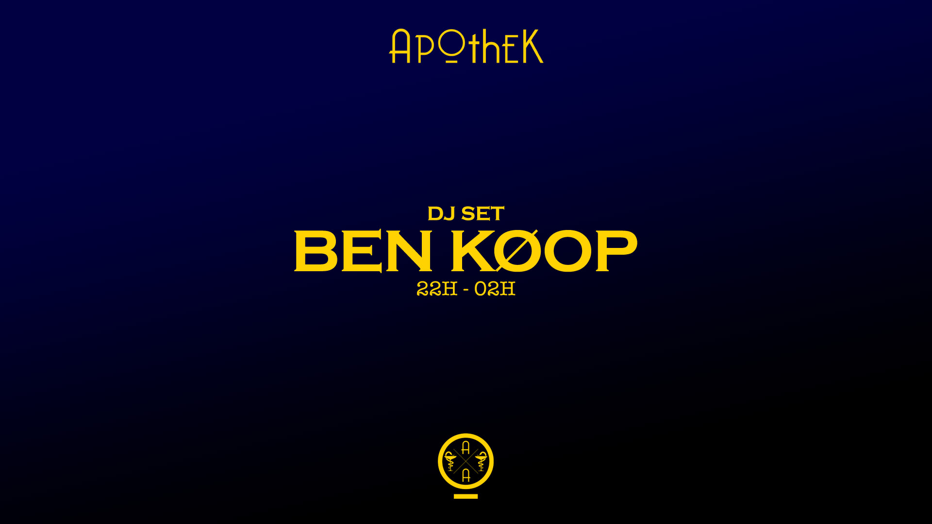 Apothek X Ben Køop