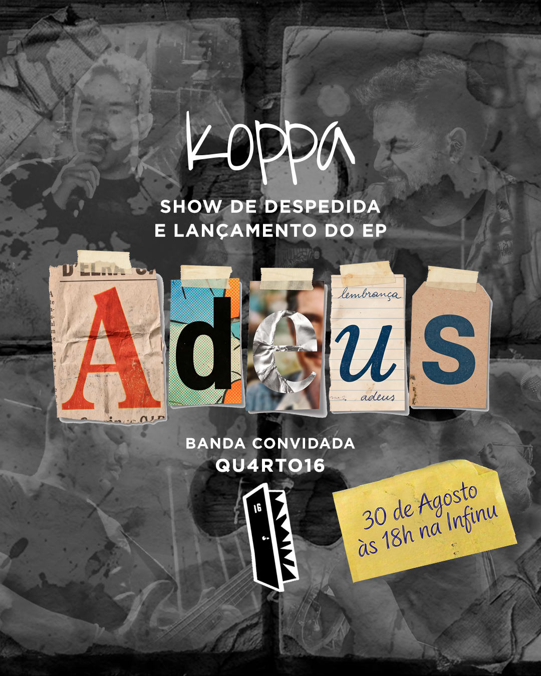 Koppa :: Show De Despedida E Lançamento Do Ep "Adeus"