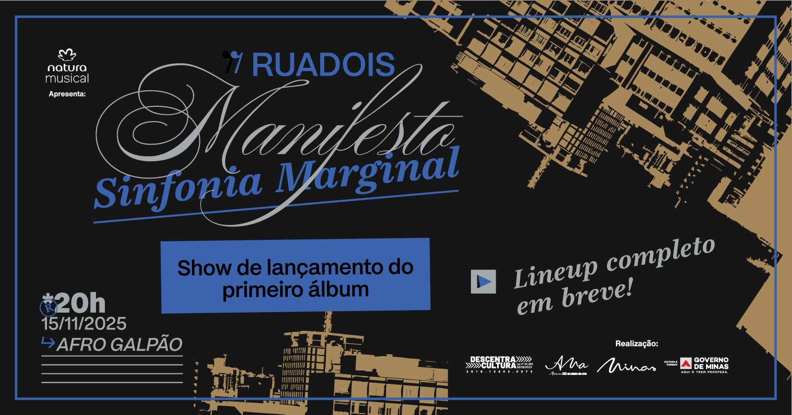 Ruadois Apresenta: Festa De Lançamento De Sinfonia Marginal