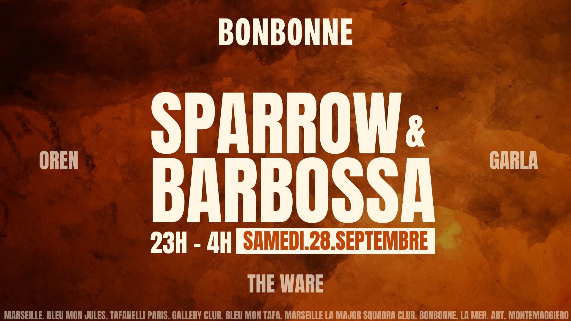 Sparrow & Barbossa X Bonbonne