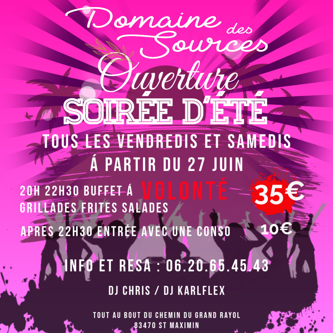 Soirée D’Été Du Domaine