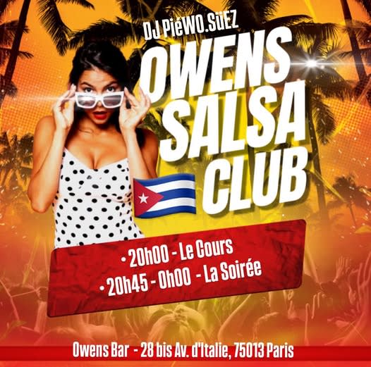 Soirée Salsa Paris / Owens Club Terrasse