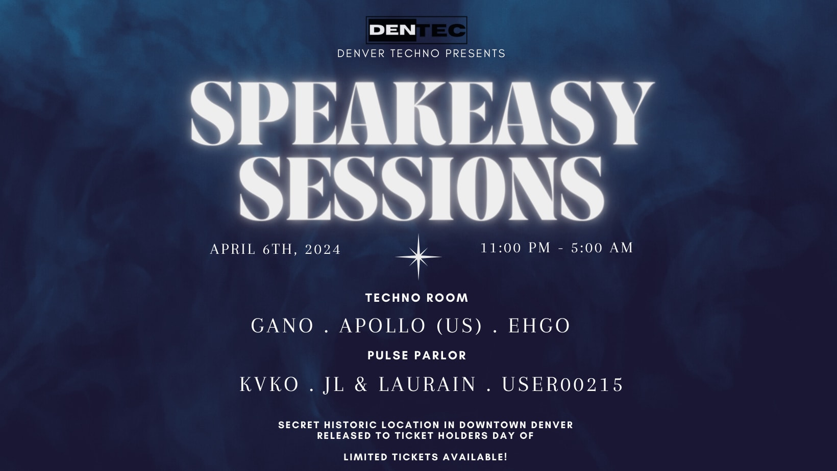 Denver Techno Presents: Speakeasy Sessions Vol.2