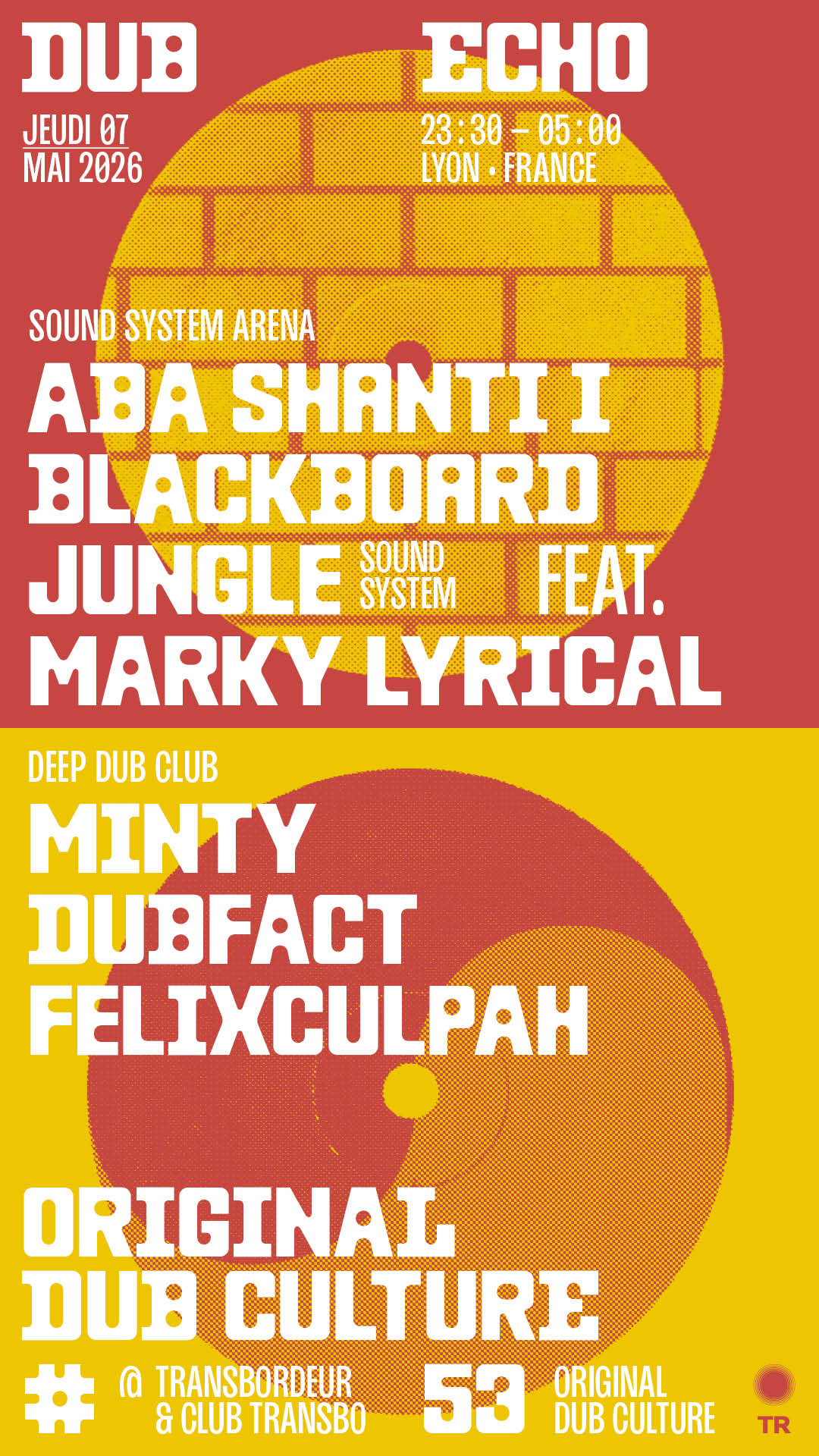 Dub Echo : Aba Shanti I, Blackboard Jungle Sound System...