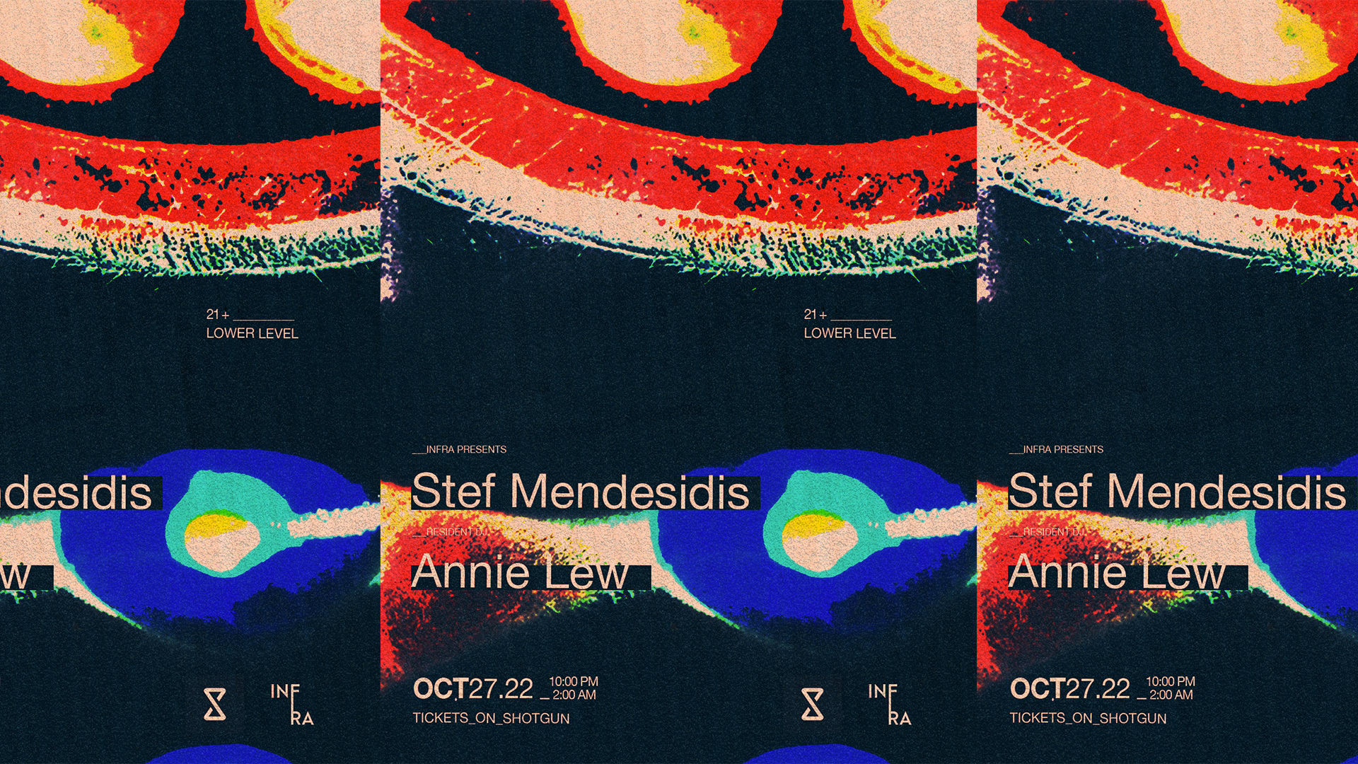 Infra Presents: Stef Mendesidis (Ukraine) // Annie Lew