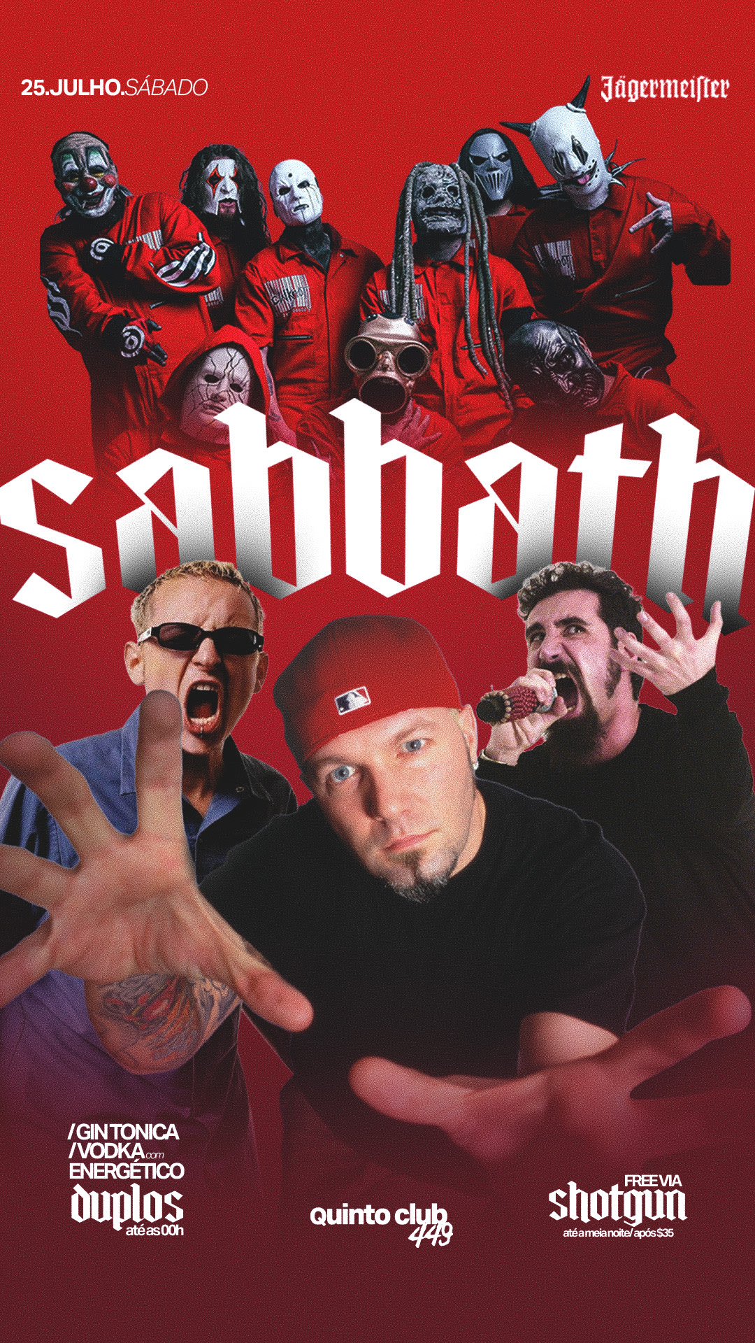 Sabbath (25.07) - Sábado!