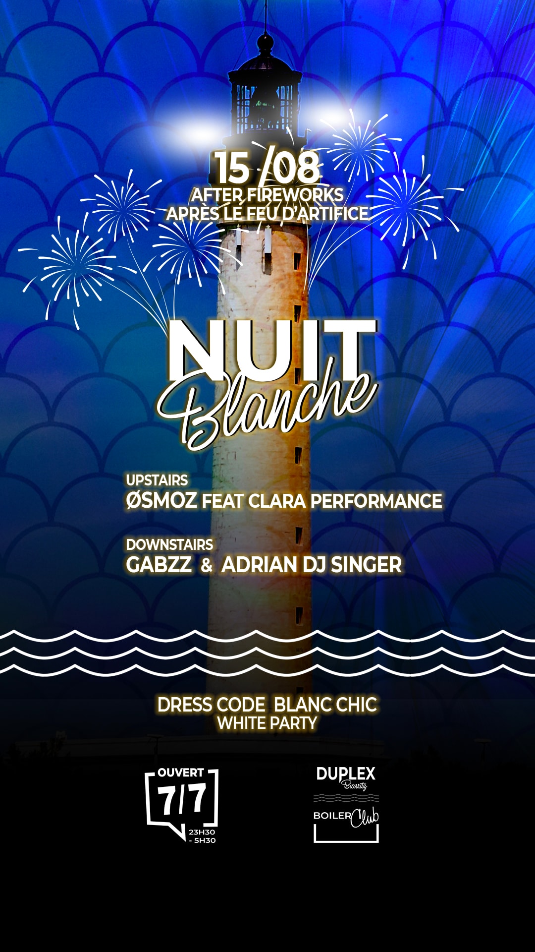 15/08 Nuit Blanche & Live