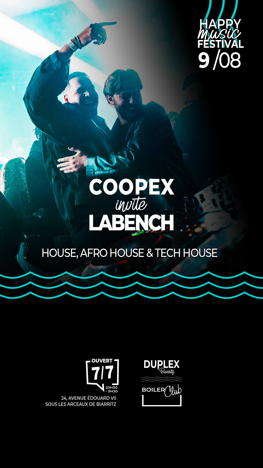 9/08 Happy Music : Coopex Invite Labench