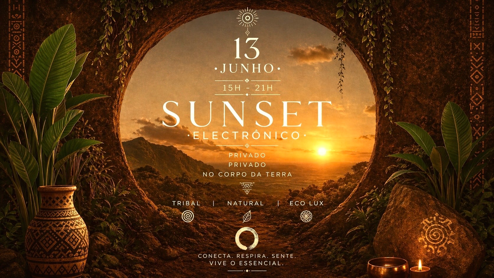 Sunset Eletrónico _ Corpo Da Terra