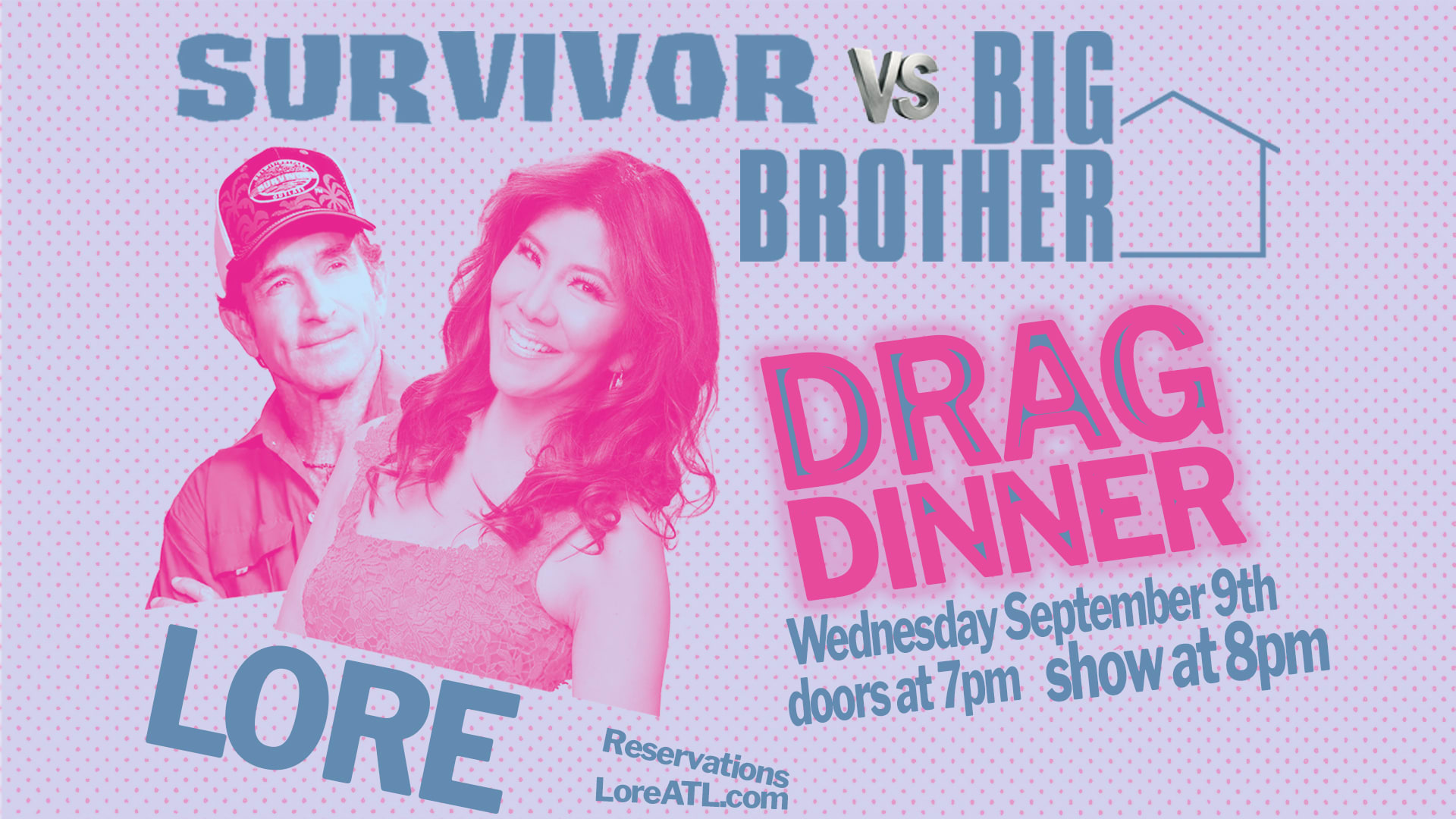 Survivor Vs Big Brother: Drag Dinner