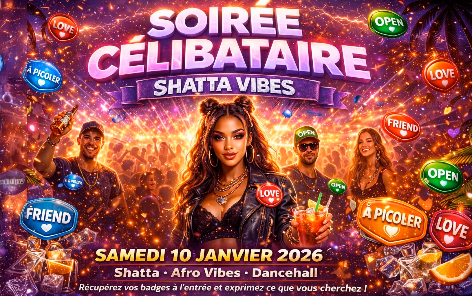 Shatta Night - Soirée Célibataire (2026)