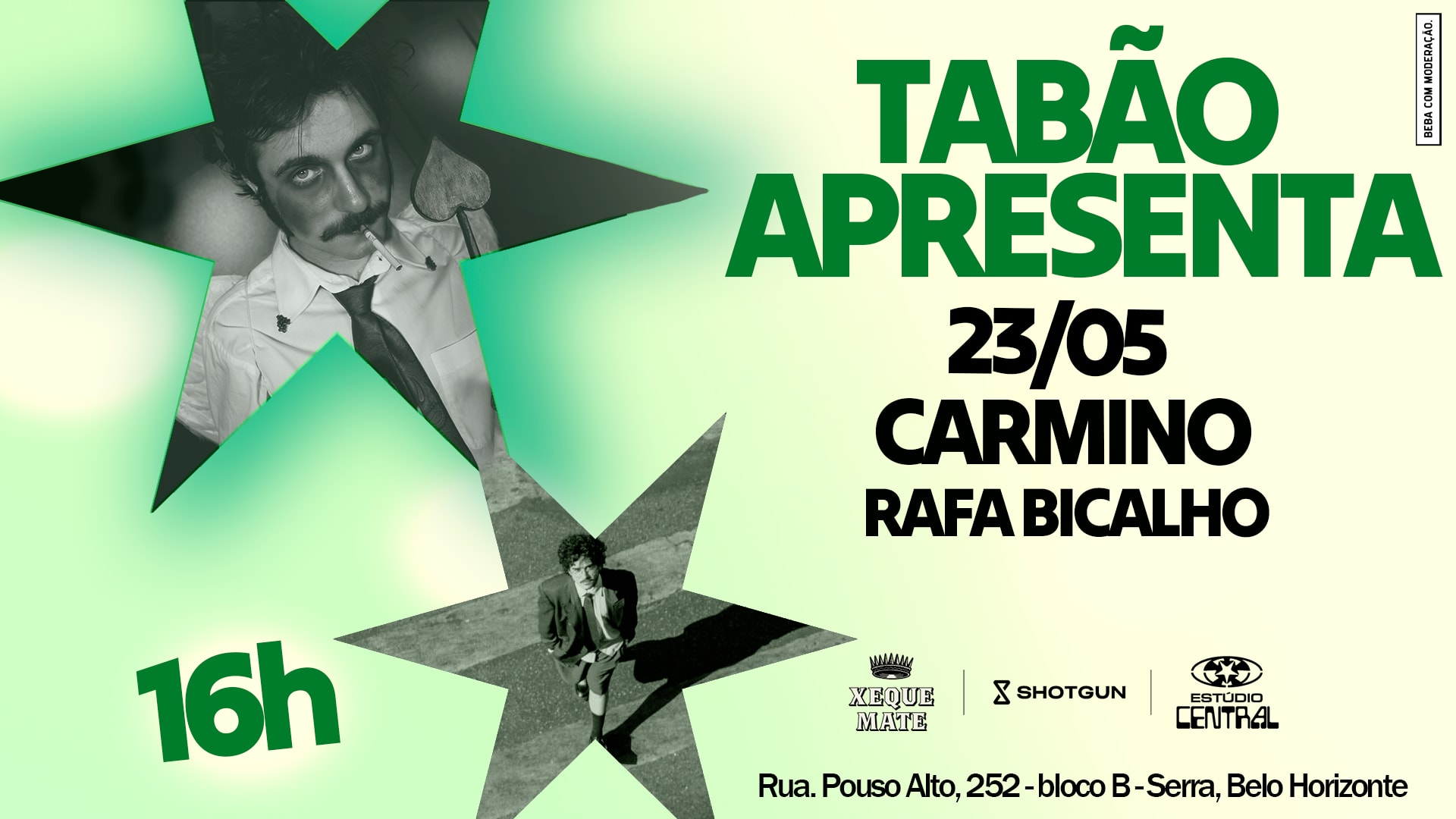 Tabão Apresenta Carmino E Rafa Bicalho