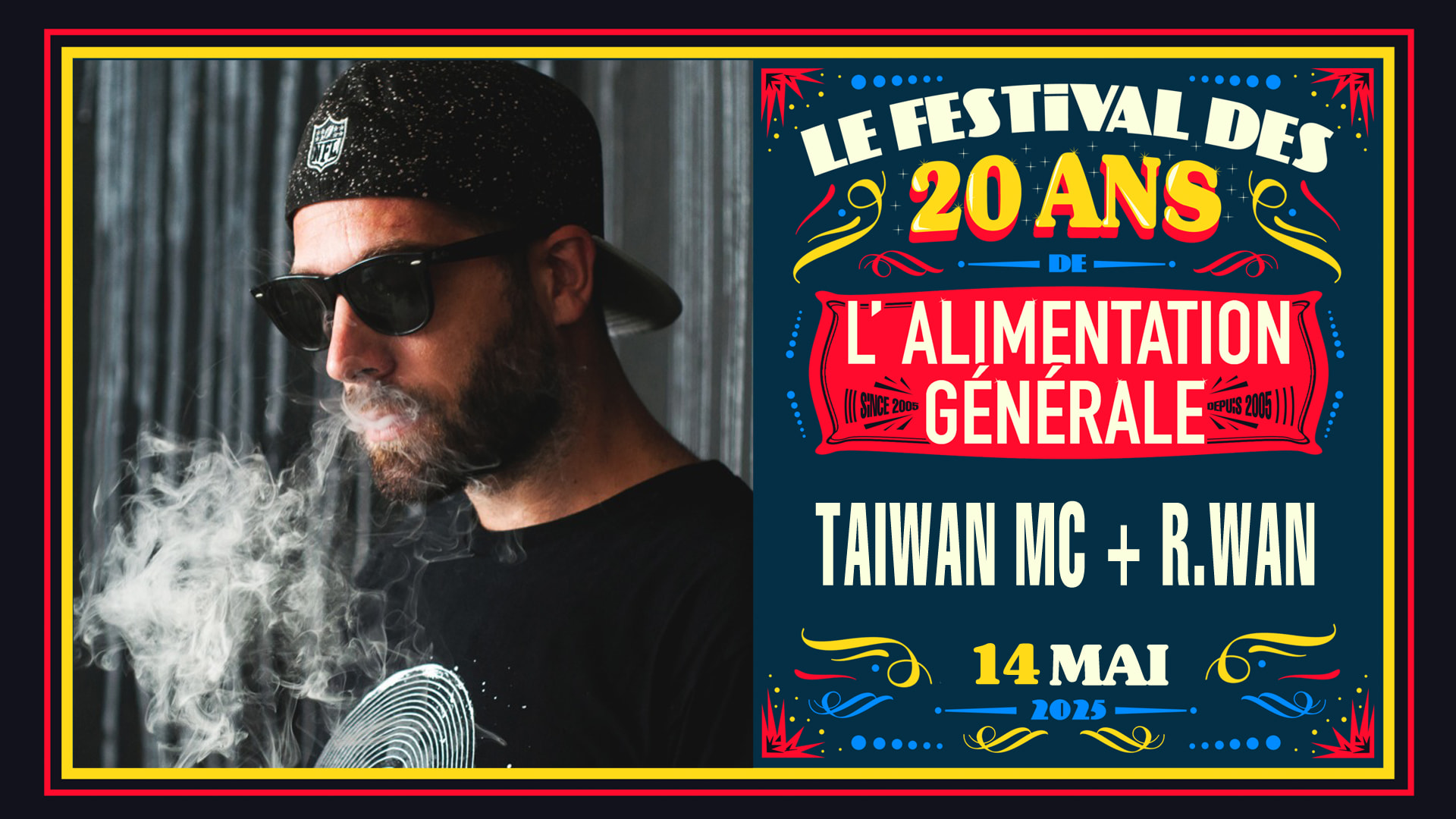 Festival Des 20 Ans De L'alim - Taiwan MC + R.Wan